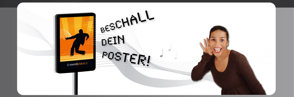 Soundplakat - smarte Beschallungsl&ouml;sung