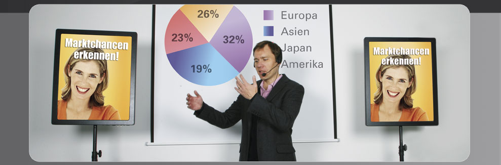 Soundplakat bei Pr&auml;sentation